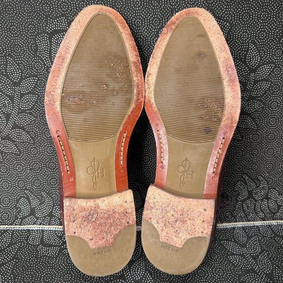 Cole Haan Mens Wingtip Oxford Dress Shoes 11.5 M Brown Leather - Picture 7 of 8